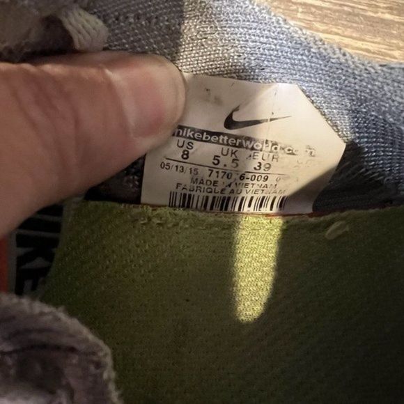 Womens Nike Free RN Run 4.0 Flyknit Athletic Shoes‎ Sneakers Size 8 M GUC - Picture 6 of 6